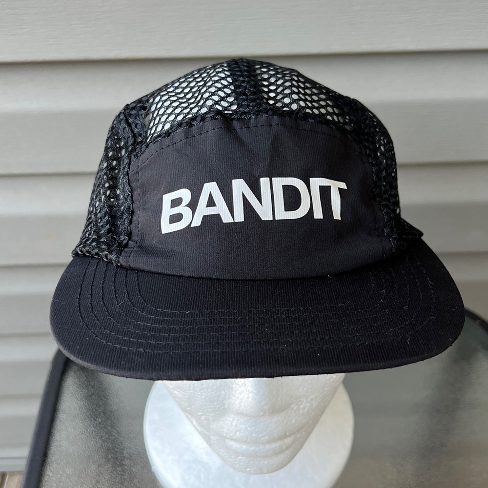 Bandit THE OG MESH RUN HAT - BLACK Black